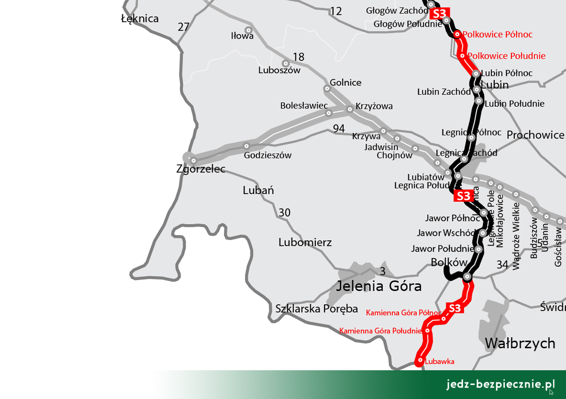 Polskie drogi - pozostałe inwestycje na S3